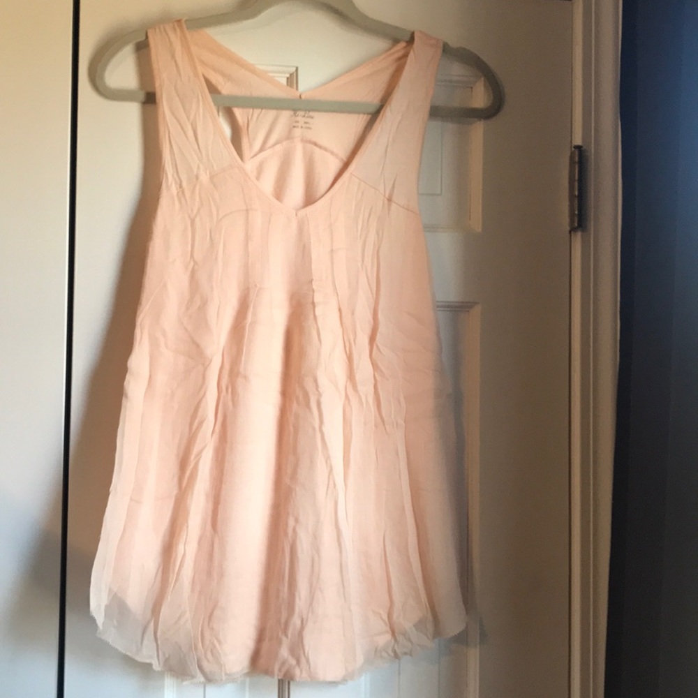 Madewell pink tank